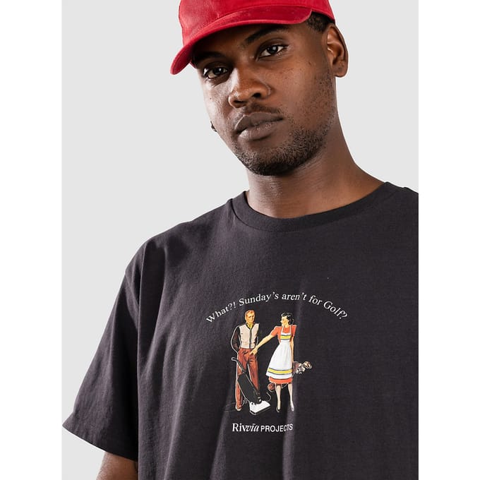 Rivvia Projects Sunday Ritual T-Shirt zwart