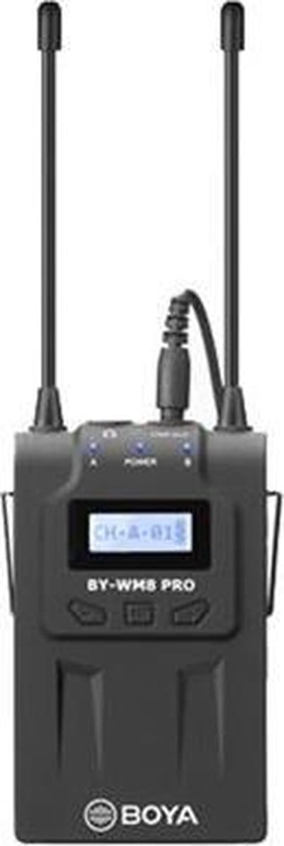 Boya Draadloze Ontvanger BY-RX8 voor BY-WM8 Pro