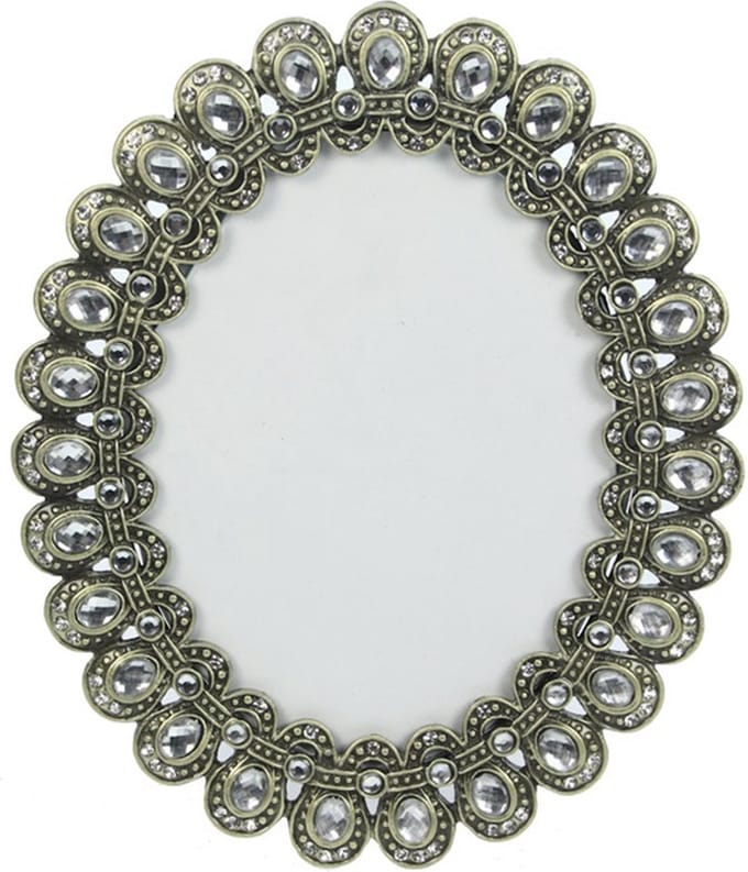 Fotolijstje rond/schulprand 12,5x1,5x15,2cm