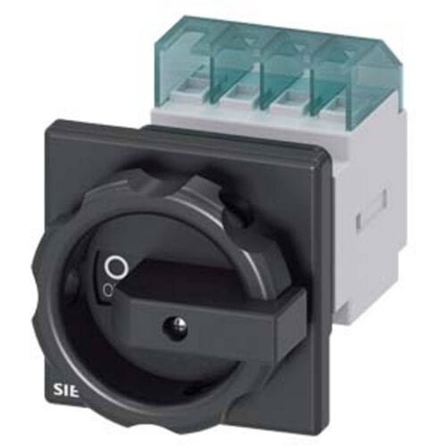 Lastscheidingsschakelaar Zwart 3-polig 6 mm² 16 A 690 V/AC Siemens 3LD20540TK51