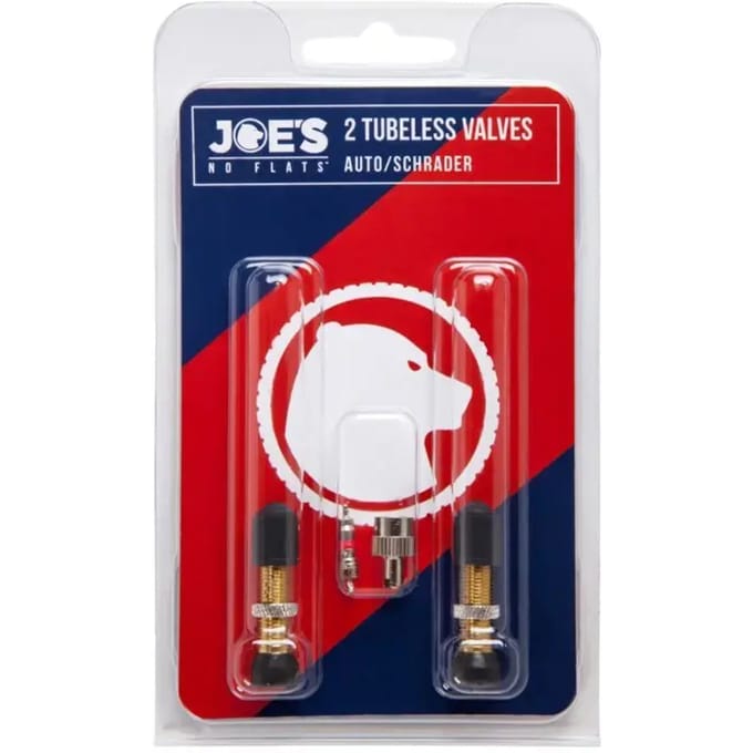 Set van 2 standaard binnenbandloze ventielen Joe's