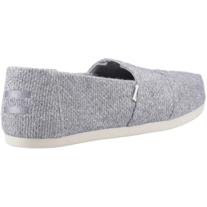 TOMS Alpargata met wolkenbinding Nylon Espadrilles Grijs voor dames