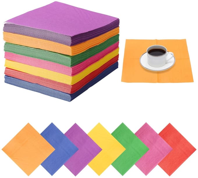 Dailygoods- Servetten 140 Stuks - Papieren Servetten