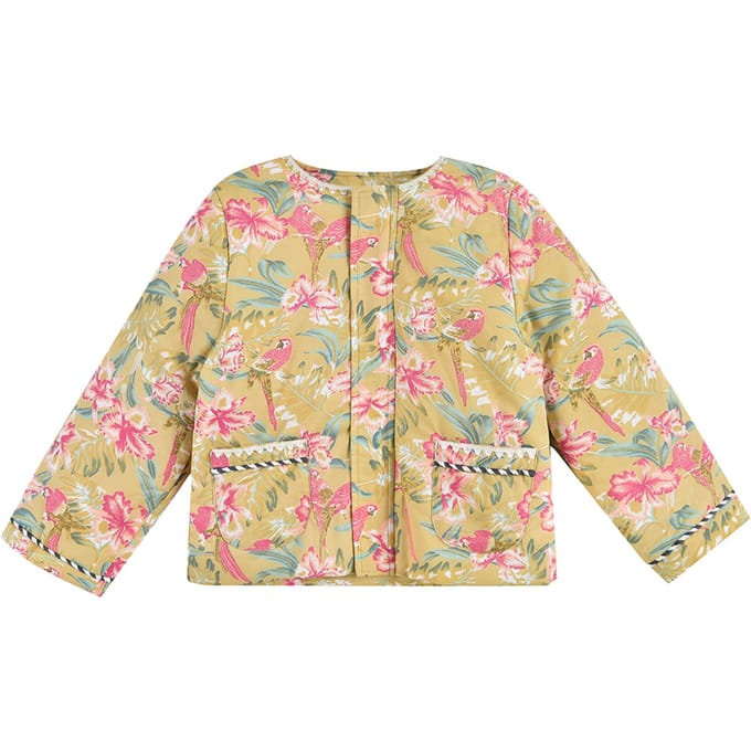 Louise Misha Jacket Soluta Soft Honey Parrots Größe: 3M | Jacken Outlet | kids