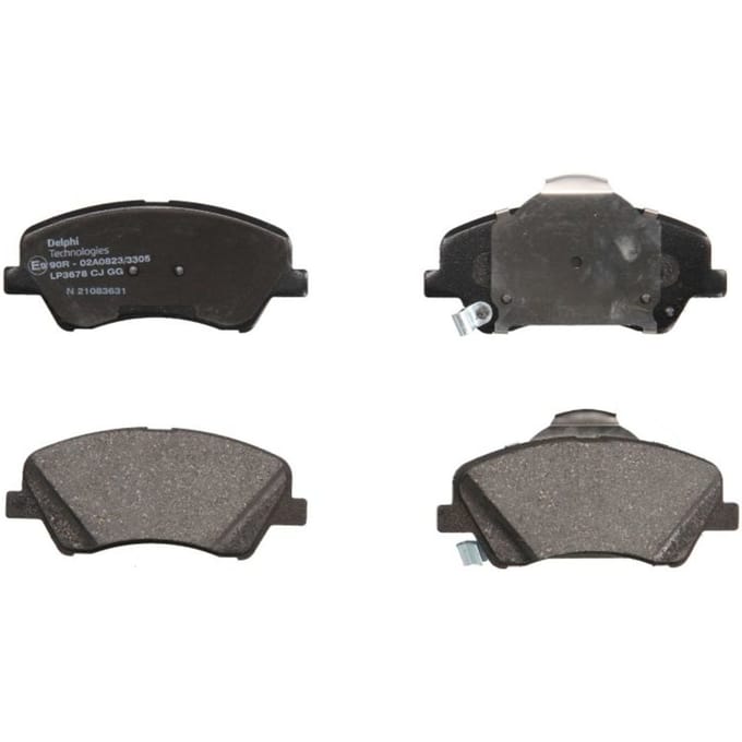 Remblokset DELPHI LP3678, voor