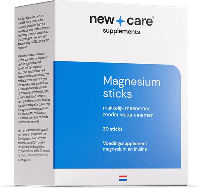 New Care Magnesium sticks - 30 sticks - NZVT - vegan