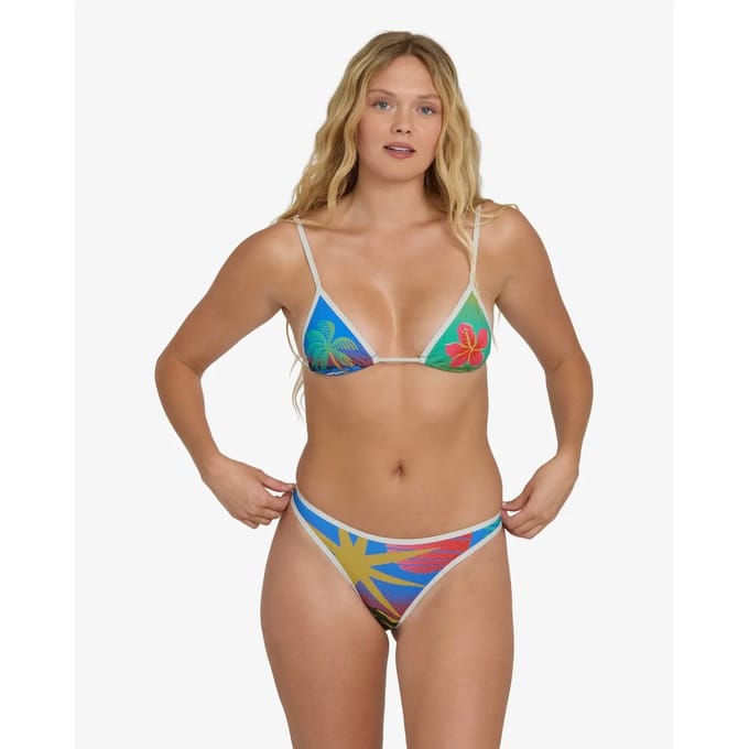 Dameszwembroekje Billabong Midnight Tropics Skimpy Hike