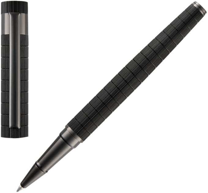 Hugo Boss - HSQ5635A - Rollerballpen - zwart/groen - Loop