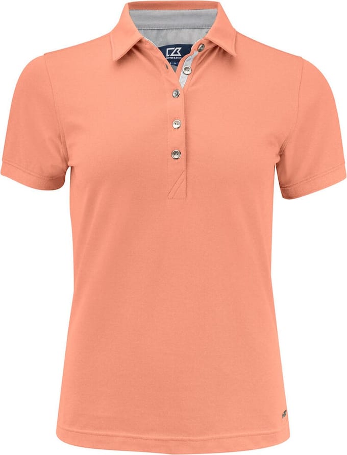 Cutter & Buck Advantage Premium Polo Dames 354421 - Papaya - M