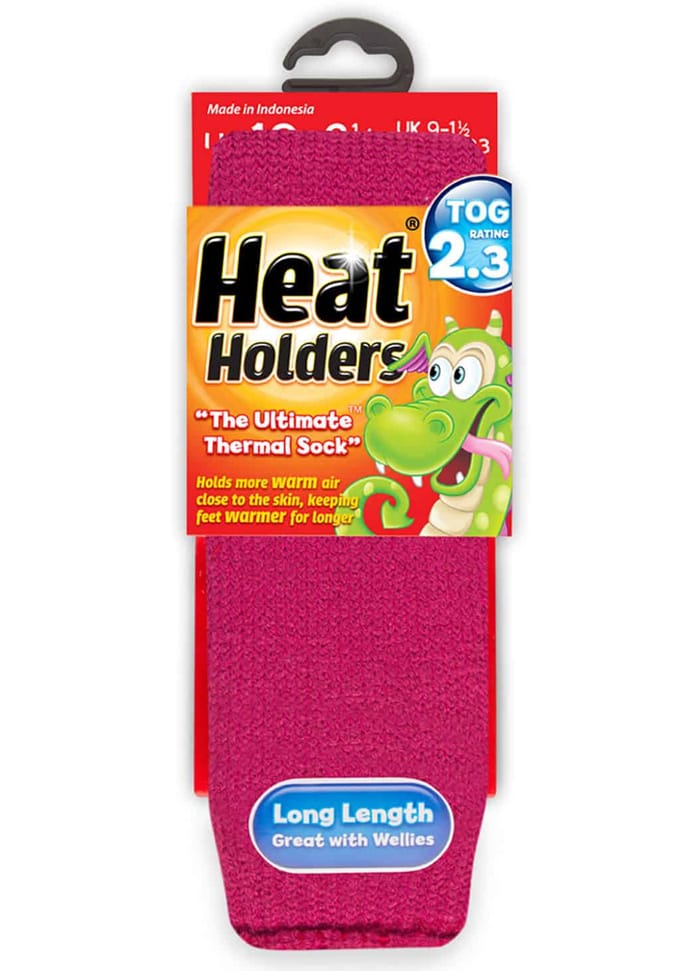 Heat Holders - Thermosokken voor kinderen 2.3 Tog - Framboos
