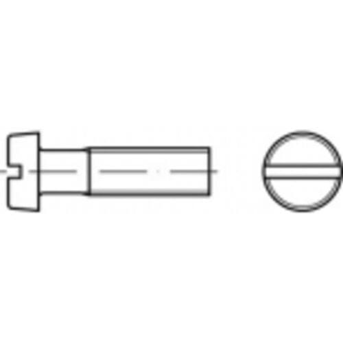 TOOLCRAFT TO-5451069 Cilinderkopschroeven M4 40 mm Sleuf Polyamide 200 stuk(s)