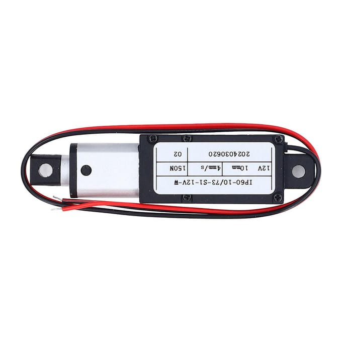 Elektrische Micro Lineaire Actuator 150N Duw Slag 10mm Automatisch Tongslot 4mm Mini Lineair