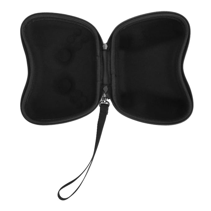 Sac de Protection pour Manette de Jeu Antichoc EVA Rigide Étui de Transport Adapté pour Sony PS5 black