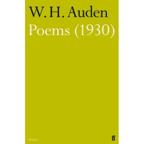 Poems (1930) - W.H. Auden