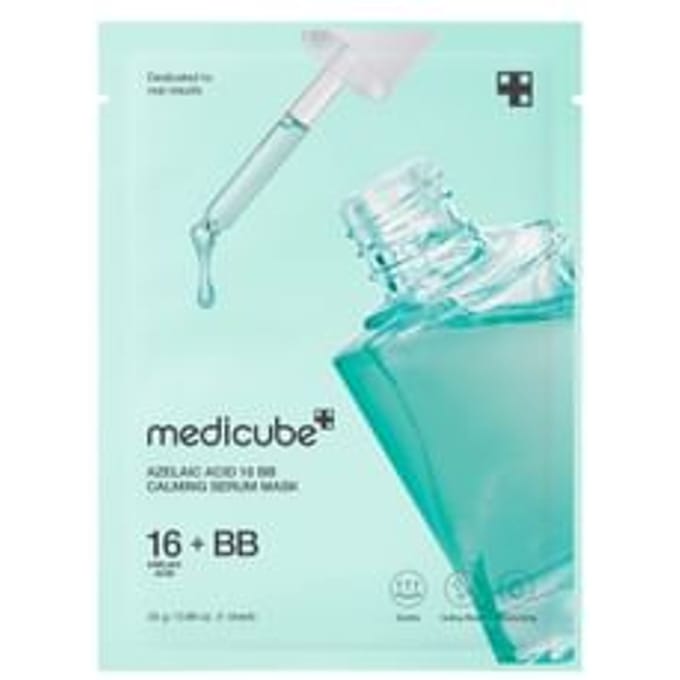 Medicube Azelaïnezuur 16 BB Kalmerend Masker 25g/0.88oz 1 st blue