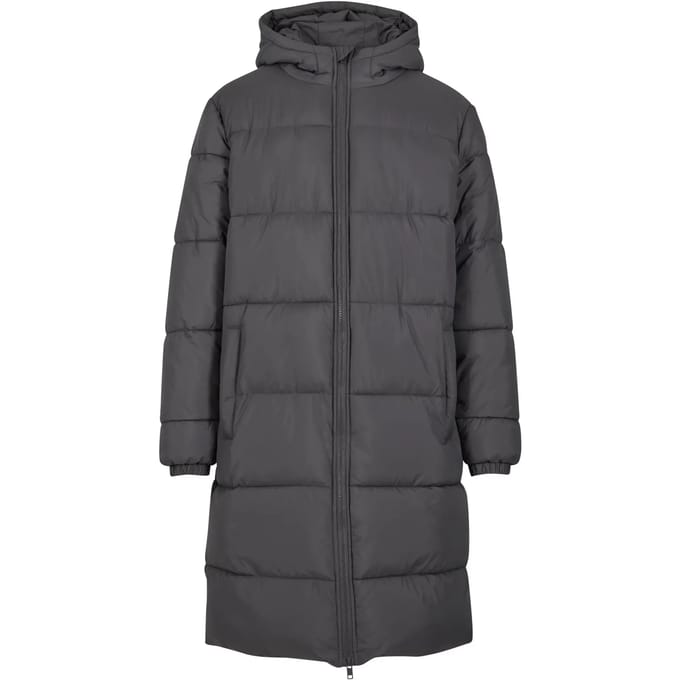 Urban Classics - Long Puffer winterjas - 5XL - Grijs