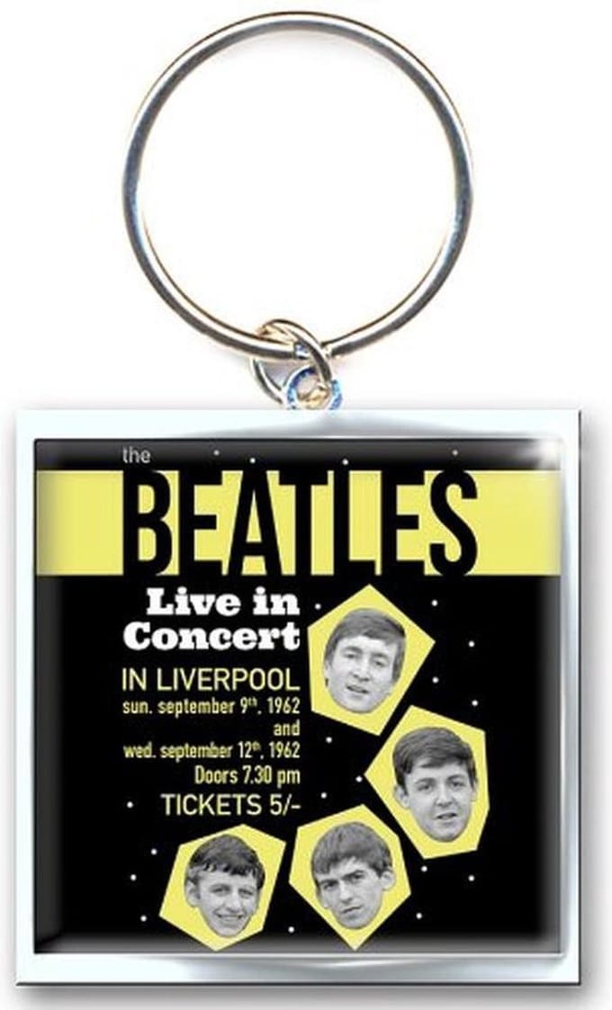 The Beatles - 1962 Live In Concert Sleutelhanger - Multicolours
