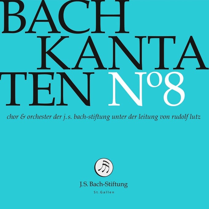 Chor & Orchester Der J.S. Bach-Stiftung, Rudolf Lutz - J.S. Bach: Bach Kantaten No.8 Bwv 7, 18, (CD)