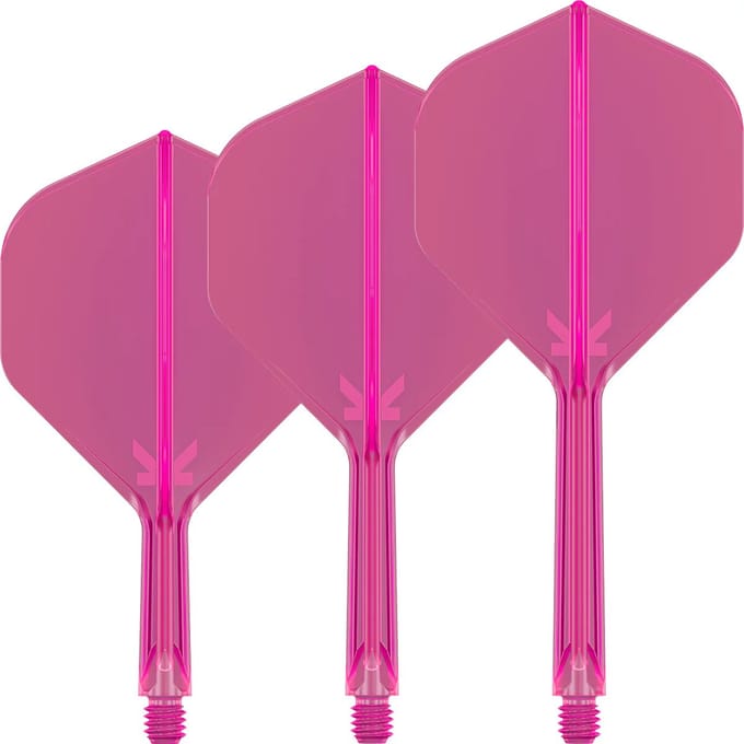 Target K-Flex Neon Pink NO2 - Dart Flights