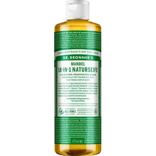 Dr. Bronner's Zeep 18-in-1 natuurlijke zeep Vloeibare Dames 475 ml