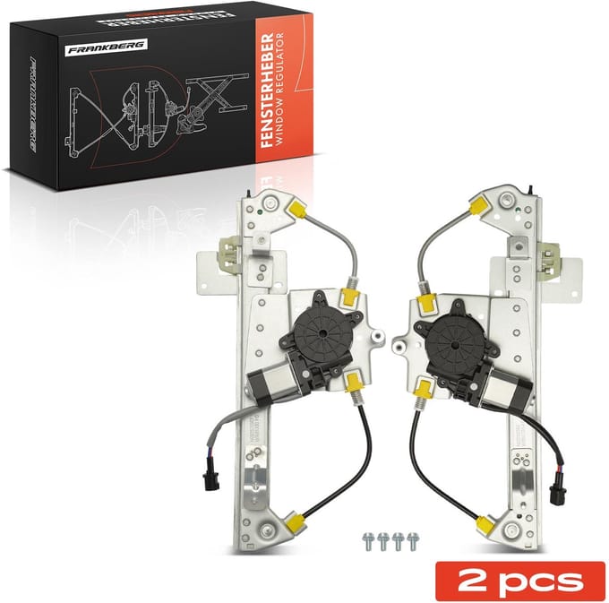Frankberg 2x Raambediening Elektrisch Achter voor Renault