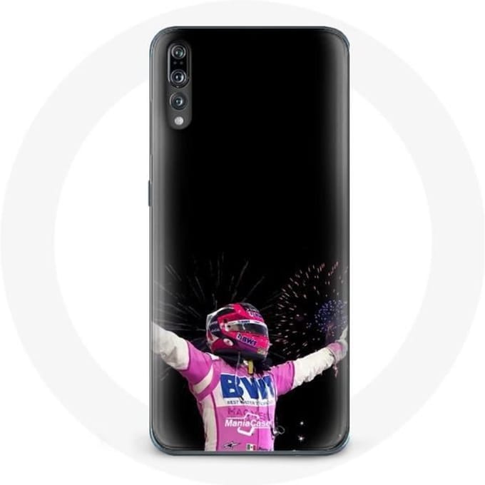 Coque - Huawei - P20 - Formule 1 - Sergio Pérez - Souple - Noir
