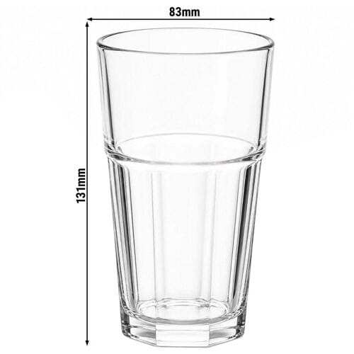 GGM Gastro (50 Stück) Polycarbonatglas - Transparent - 300ml