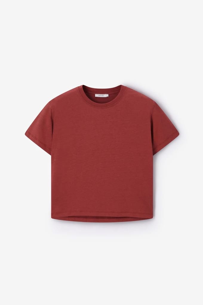 Sissy-Boy - Donkerrood T-shirt