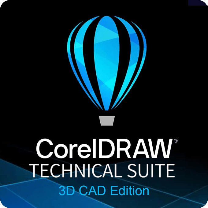 CorelDRAW Technical Suite 3D CAD Edition 1 - 5 User Nieuwe Aankoop