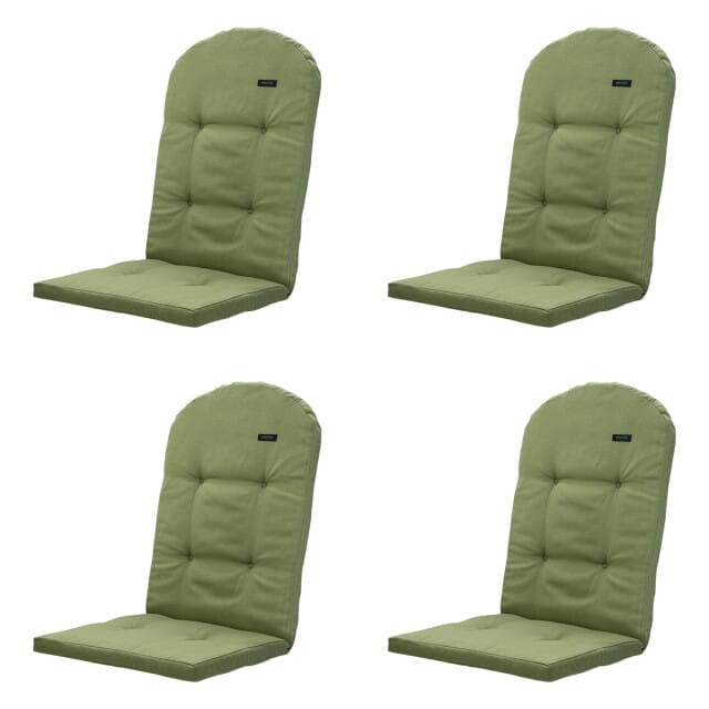 Madison - Tuinkussen Bearchair Panama sage - Ca. 128x48 cm - Set van 4