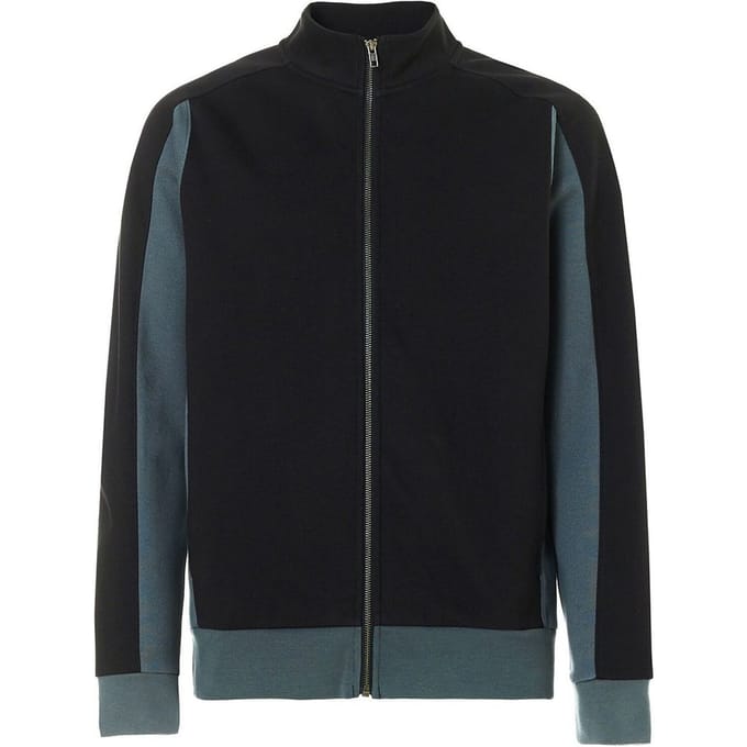 Oakley Lange Mouw Zip Up Colorblock Heren Track Jacket 472424 02E