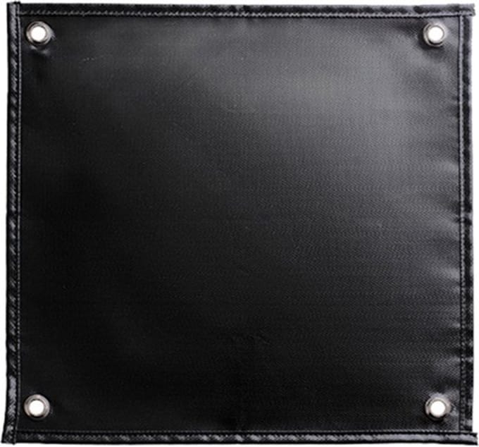 Nixnix® - Vuurvaste mat 800x750mm - Veiligheid - Maat XL - Rubber