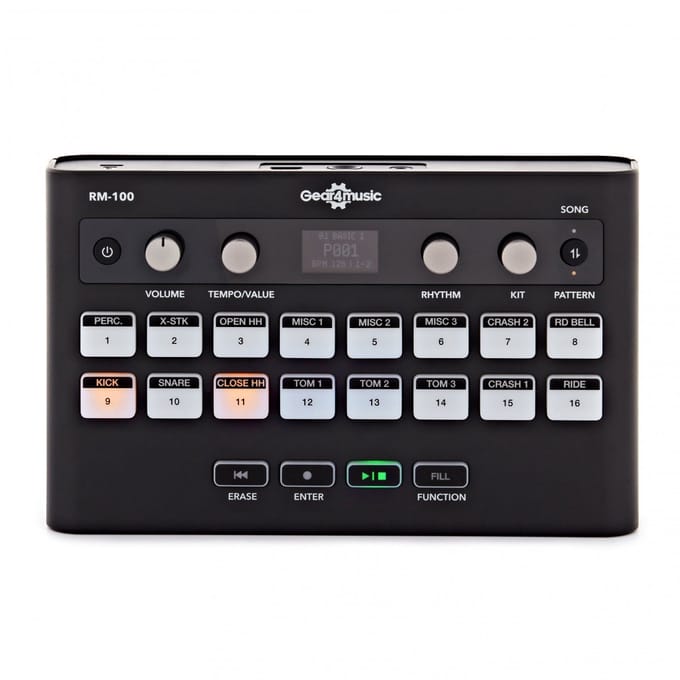 RM-100 Ritme- & Drummachine van Gear4music