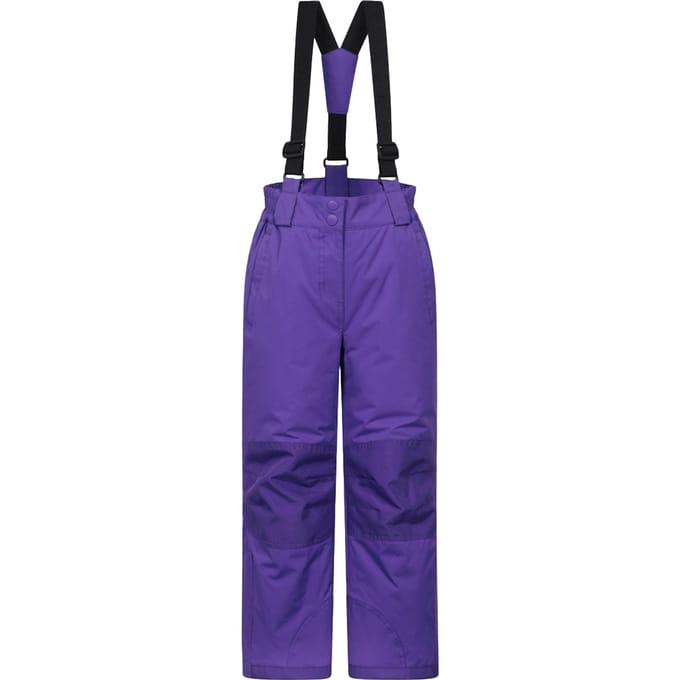 Mountain Warehouse Honing skibroek voor kinderen (Paars)