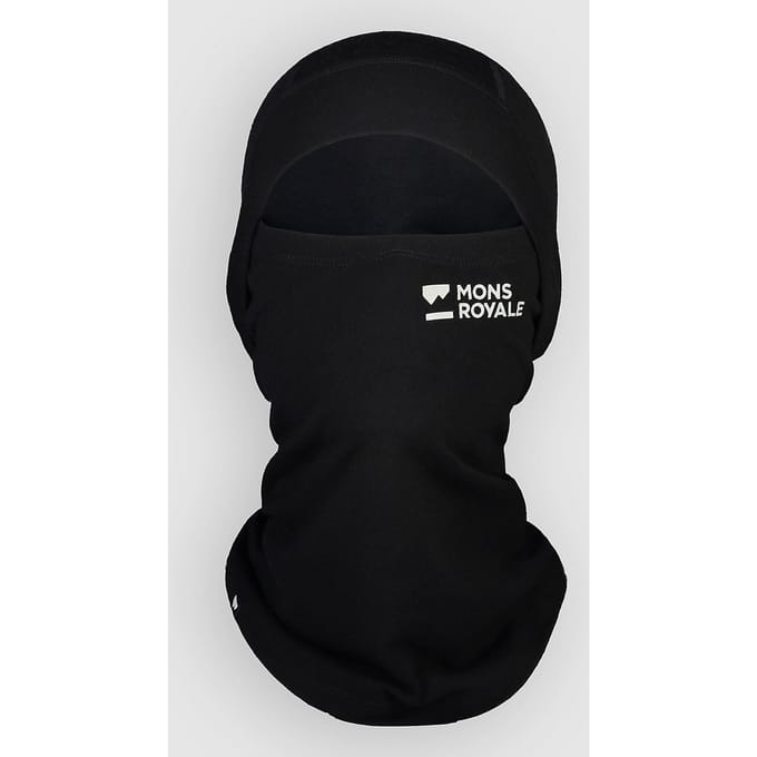 Mons Royale Merino Olympus Balaclava zwart