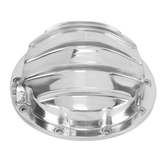 Aluminium Differentieeldeksel HRCGM85BK 10 Schroeven 1/2 inch NPT Auto Differentieeldeksel voor Biscayne Caprice Express Impala white