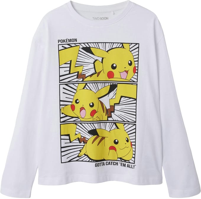 NAME IT - TKMPEDRO POKEMON LS TOP NOOS SKY - Jongens - Lange mouwen shirts
