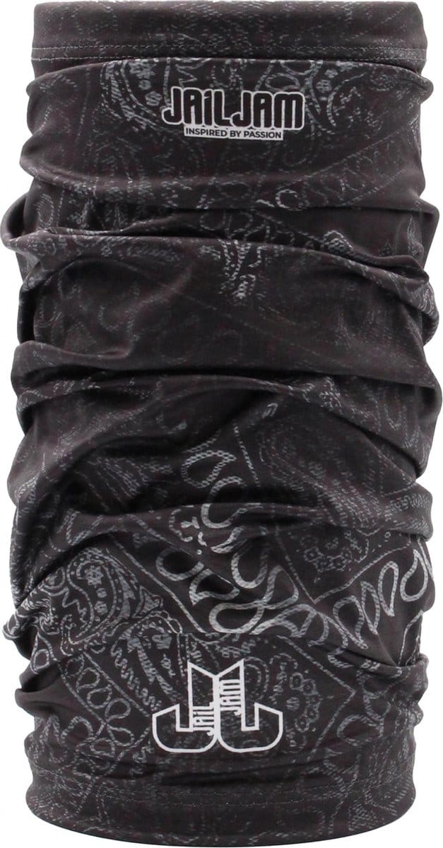 Jail Jam Nekwarmer Tec Tube Polyester/elastaan Zwart Maat One-size