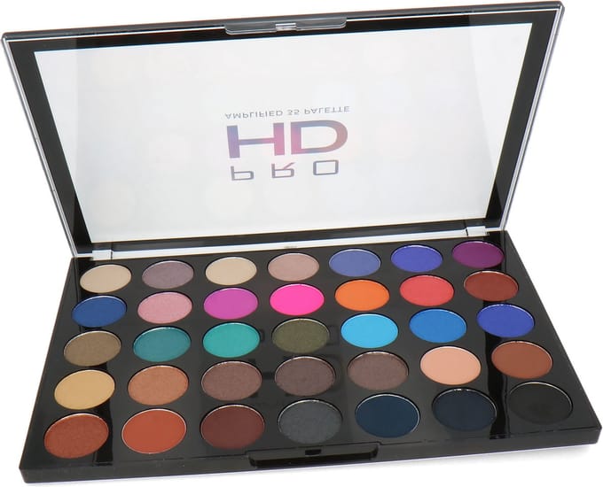 Makeup Revolution Pro HD Amplified Oogschaduw Palette - Defiant (zonder doosje)