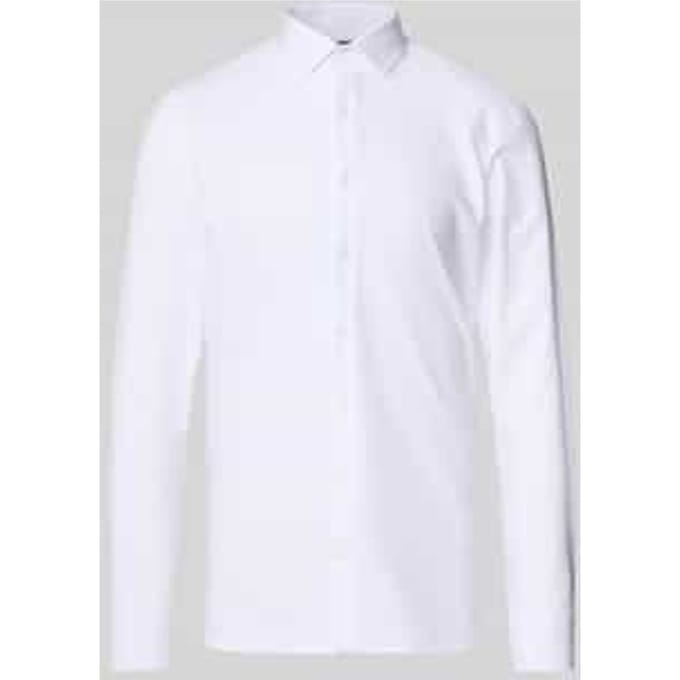 OLYMP No. 6 super slim fit overhemd 24/7 - wit - Strijkvriendelijk - Boordmaat: 41