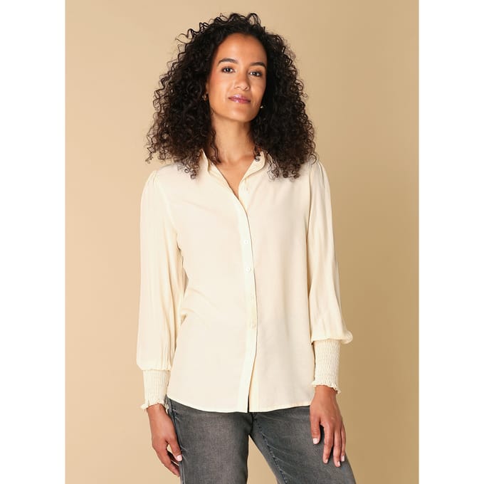 IVY BEAU Rebell Tops - Cream - maat 40