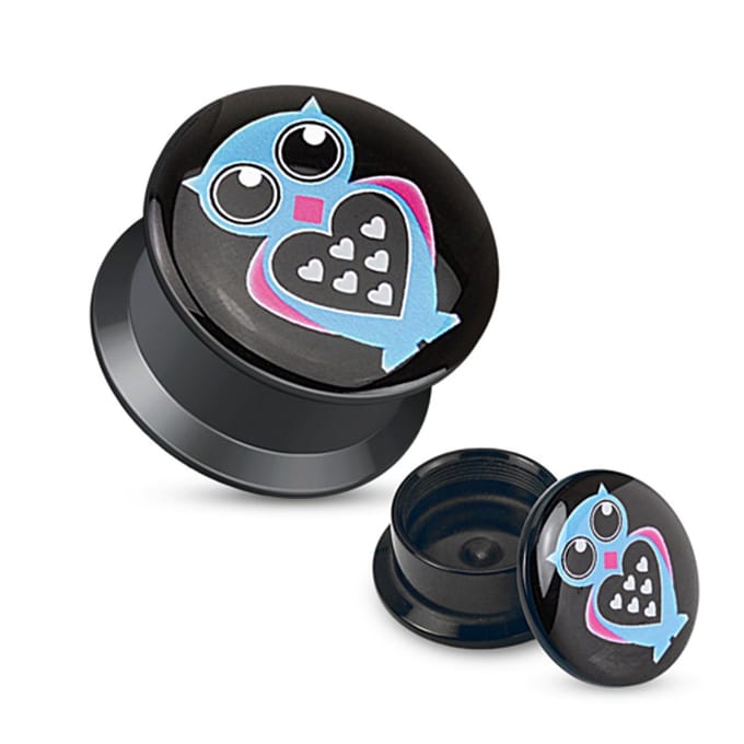 14 mm screw-fit plug love uil ©LMPiercings