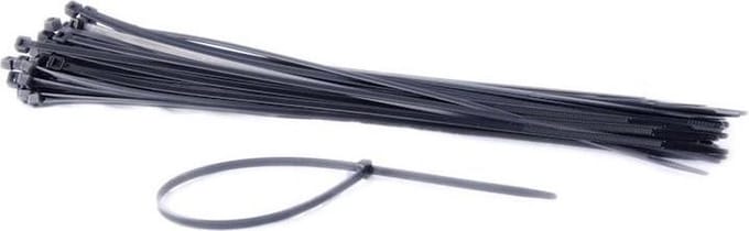 Bindbandje Zwart - 200 x 3,6 mm