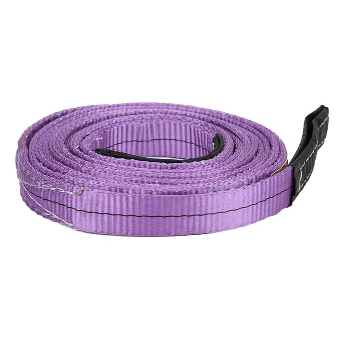 5mx30mm Polyester Hijsband Industriële Kraan Hijsen Webbing Paars