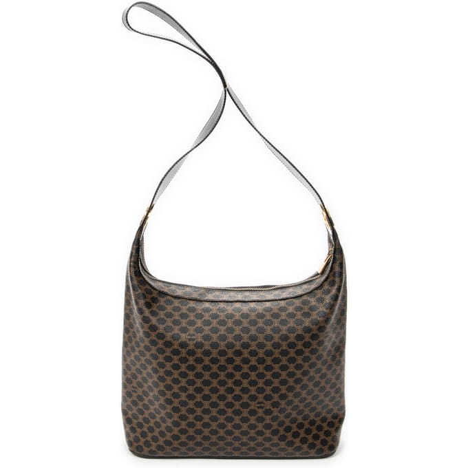 Vintage Shoulder Zip Hobo   Schoudertas