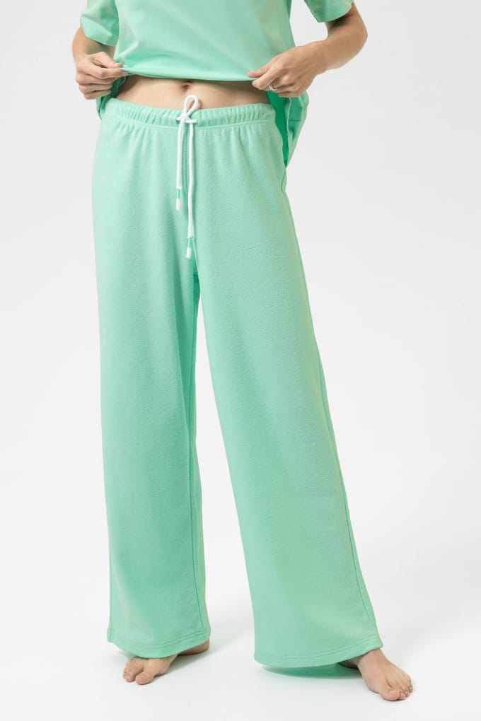 Lange broek Serie Beach Frottee Beachglass