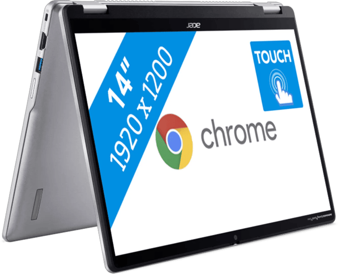 Acer Chromebook Spin 314 CP314-2HN-C8RG - 2-in-1 Chromebook - 14 inch