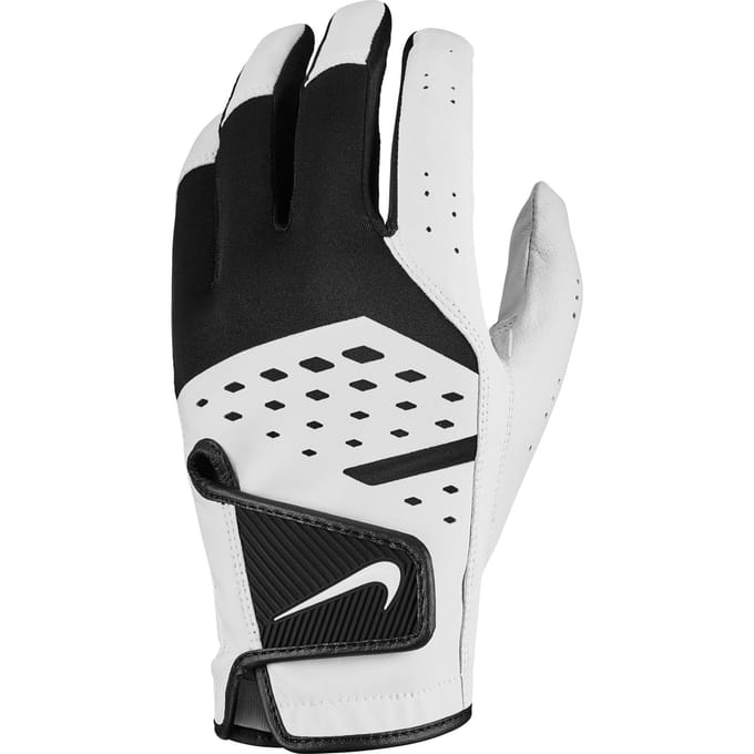 Nike Heren Tech Extreme VII Lederen Linkerhand Golfhandschoen (Wit)