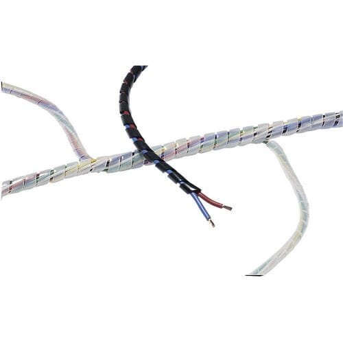 HellermannTyton 161-41105 SBPE4D-PE-GY-5M Spiraalslang 5 tot 20 mm Grijs 5 m