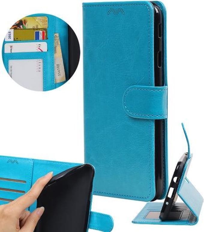 BestCases - Turquoise Portemonnee booktype hoesje Huawei P9 Lite mini